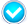 Blue Tick Mark Icon